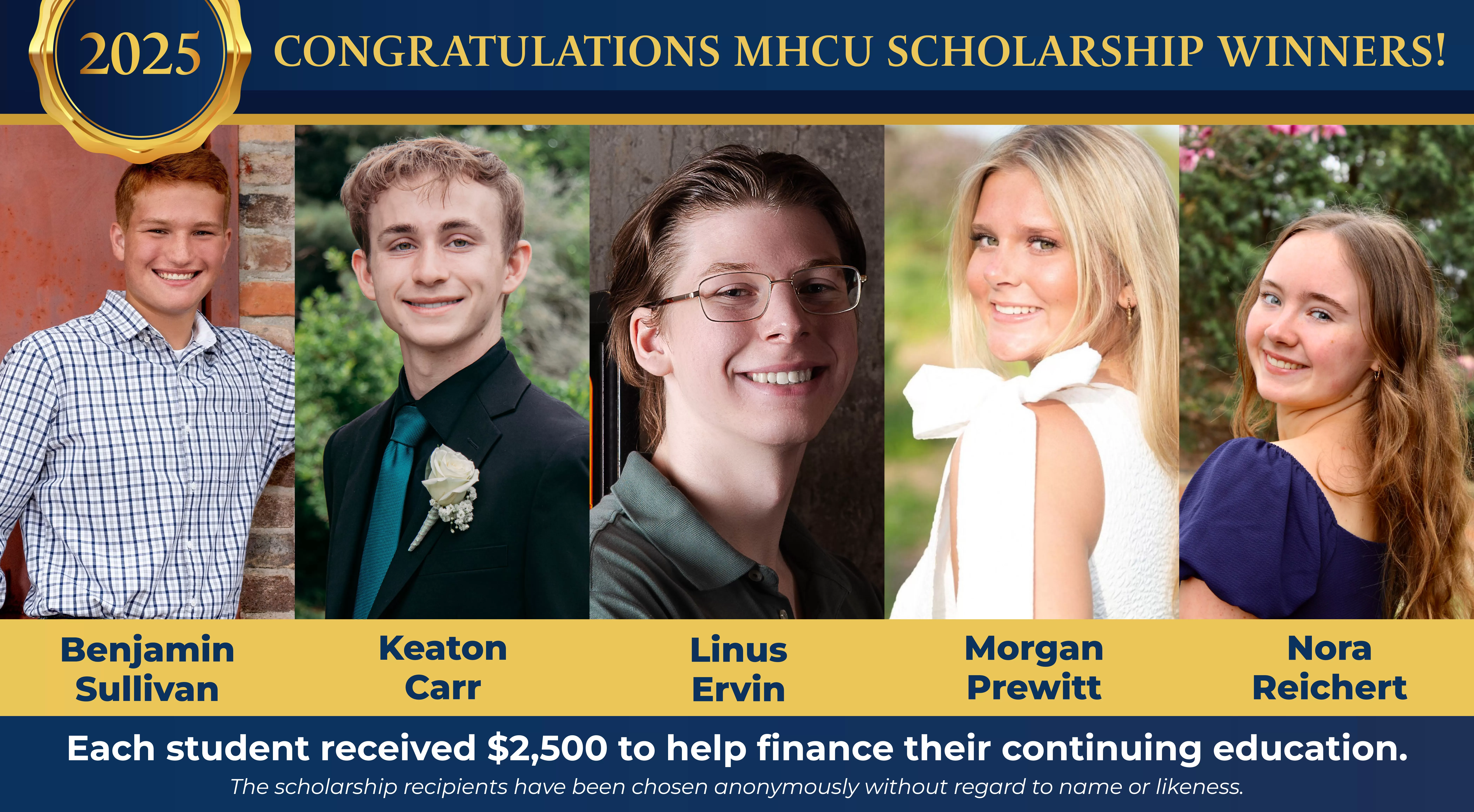 2025 Scholarship Winners